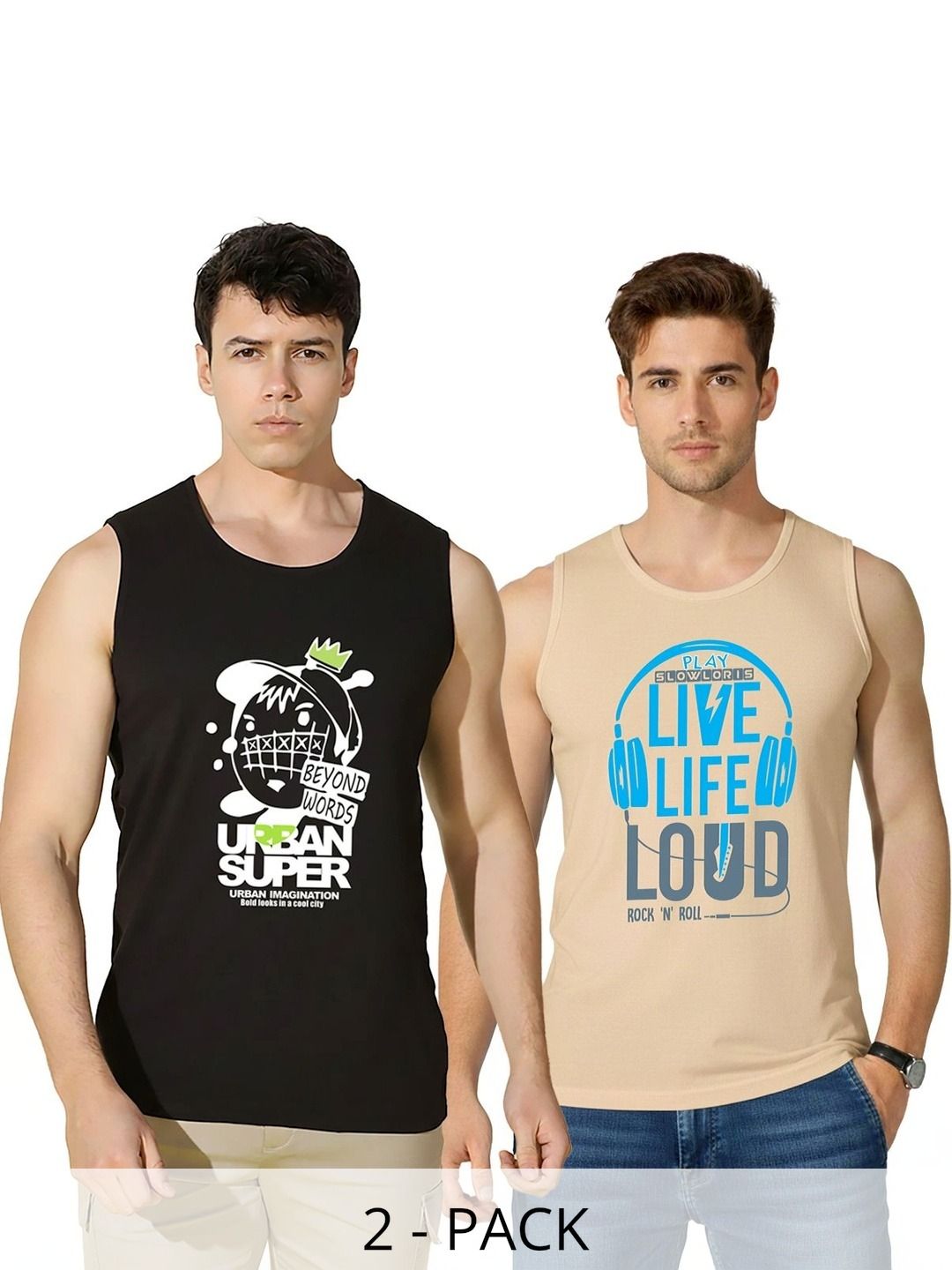SLOWLORIS Men 2 Printed T-shirt-picture-17