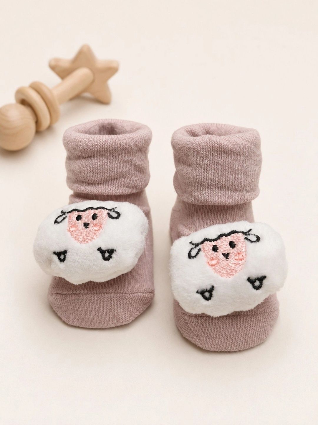 BAESD Unisex Kids Cotton Blend Patterned Ankle Length Socks-picture-56