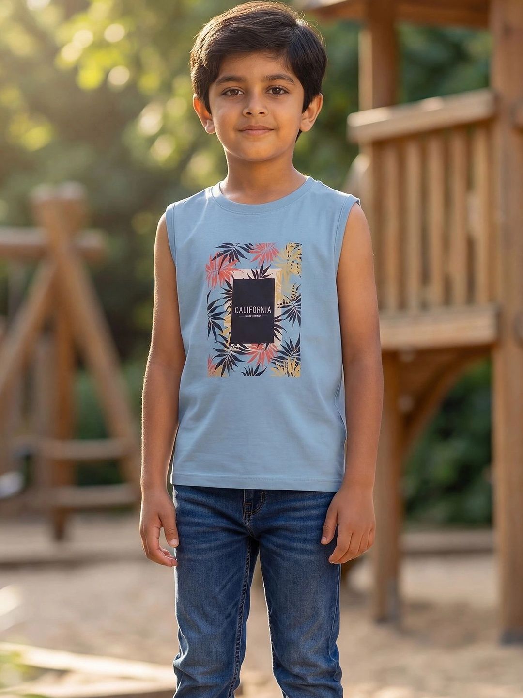 HELLCAT Boys Floral Printed Tropical T-shirt-picture-31
