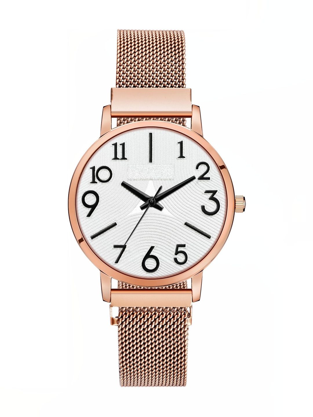 TREX Women Brass Dial & Stainless Steel Bracelet Style Straps Analogue Watch MT-243-picture-24
