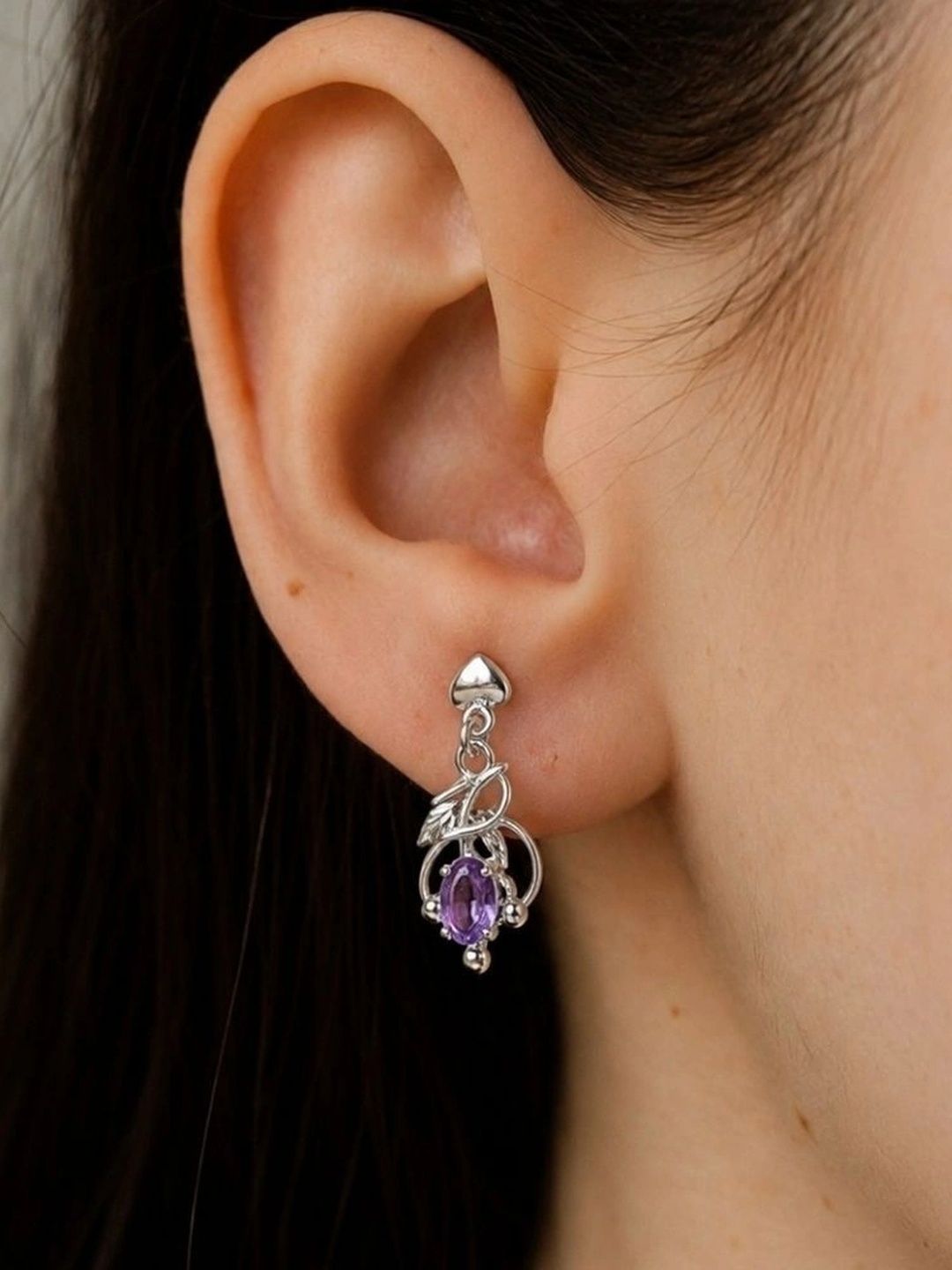 FUSIONARI Geometric Drop Earrings-image-40