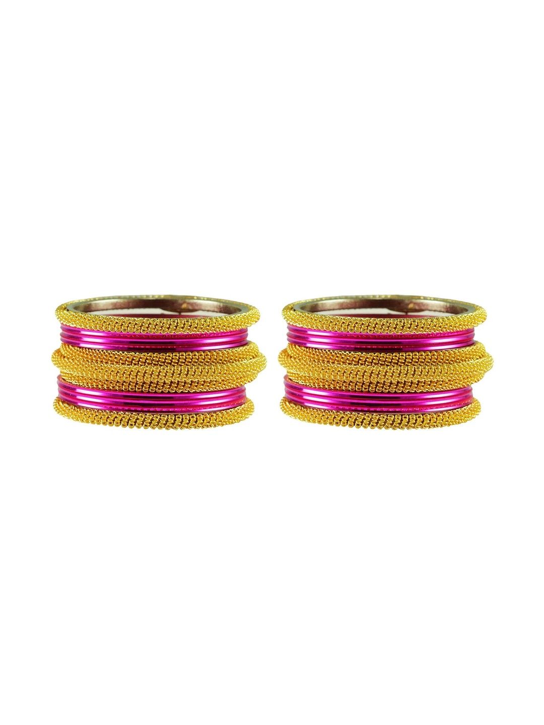 MAYA FASHION Stone Studded & Beaded Bangle-image-25