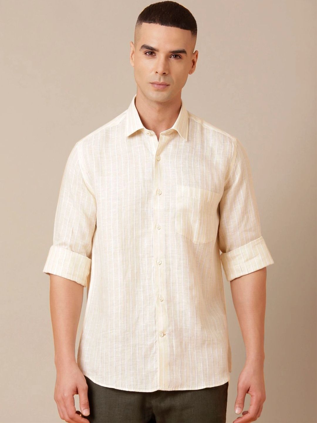 Linen Club Men Contemporary Casual Shirt-picture-38