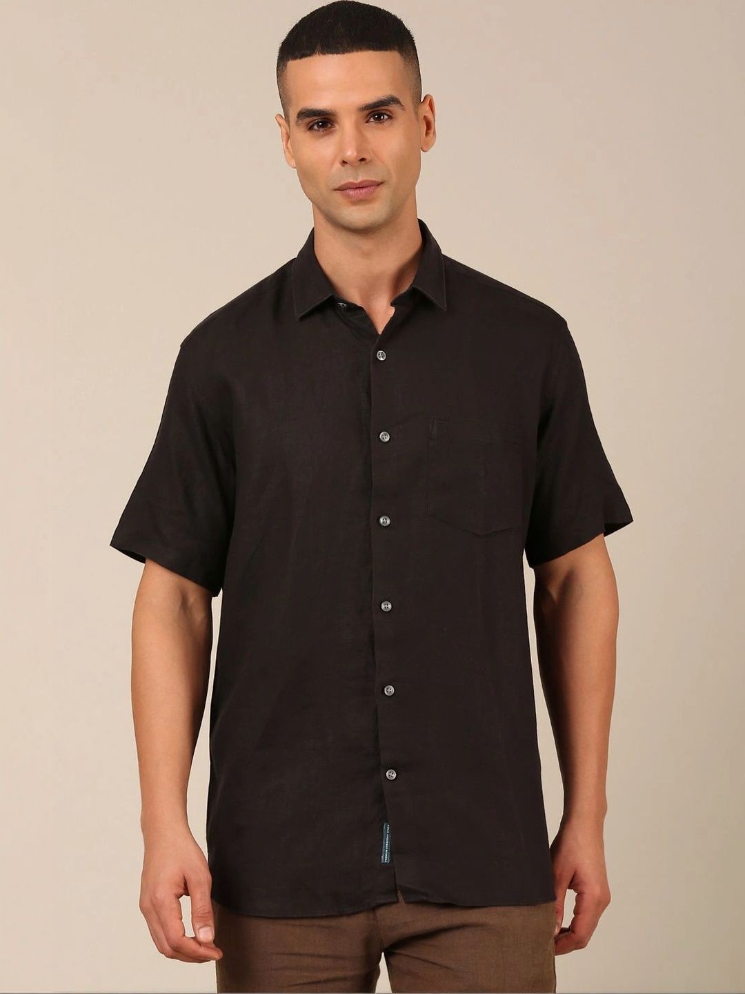 Linen Club Men Contemporary Casual Shirt-image-12