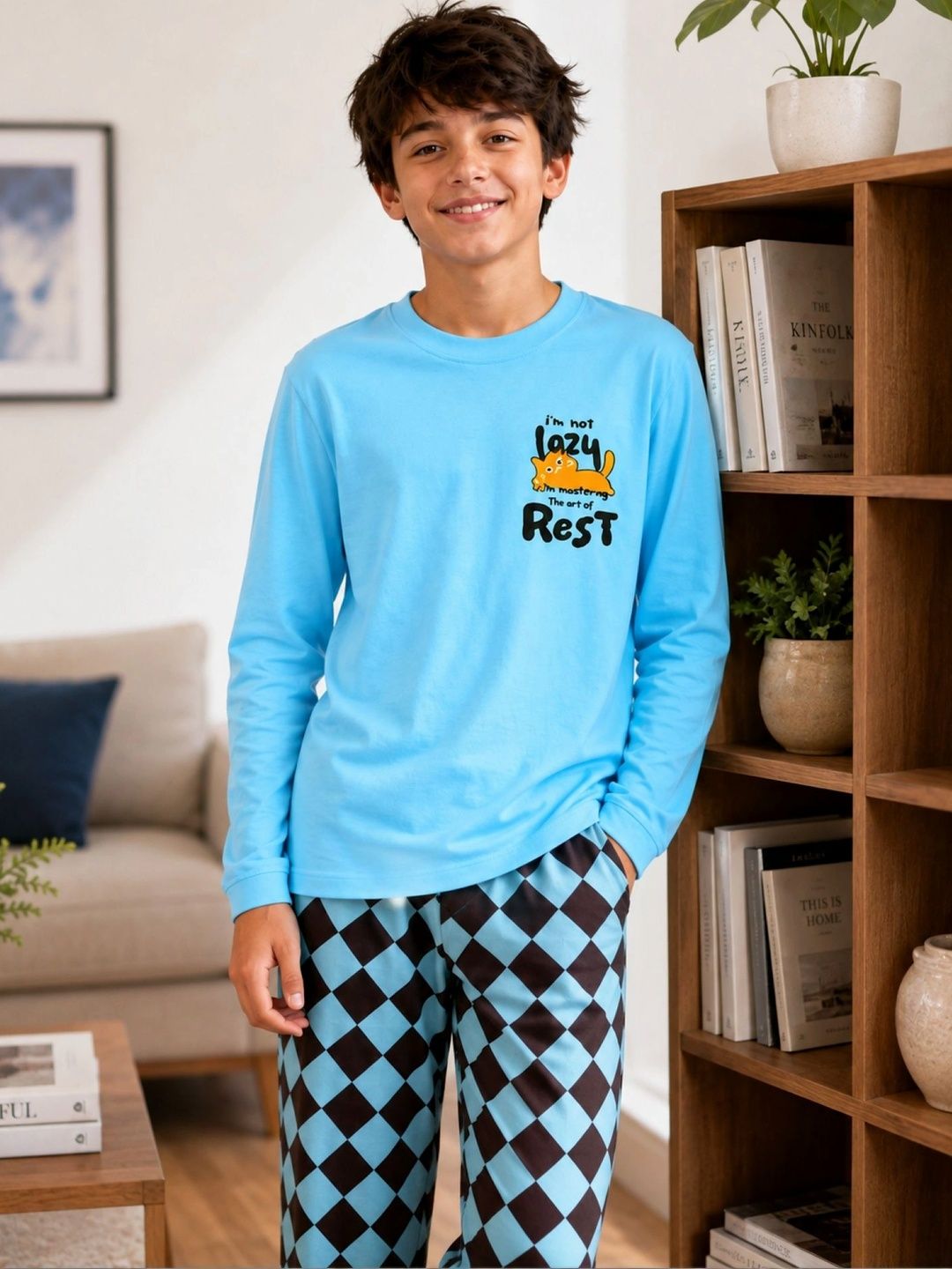 Ninos Dreams Boys Printed Night suit-picture-58
