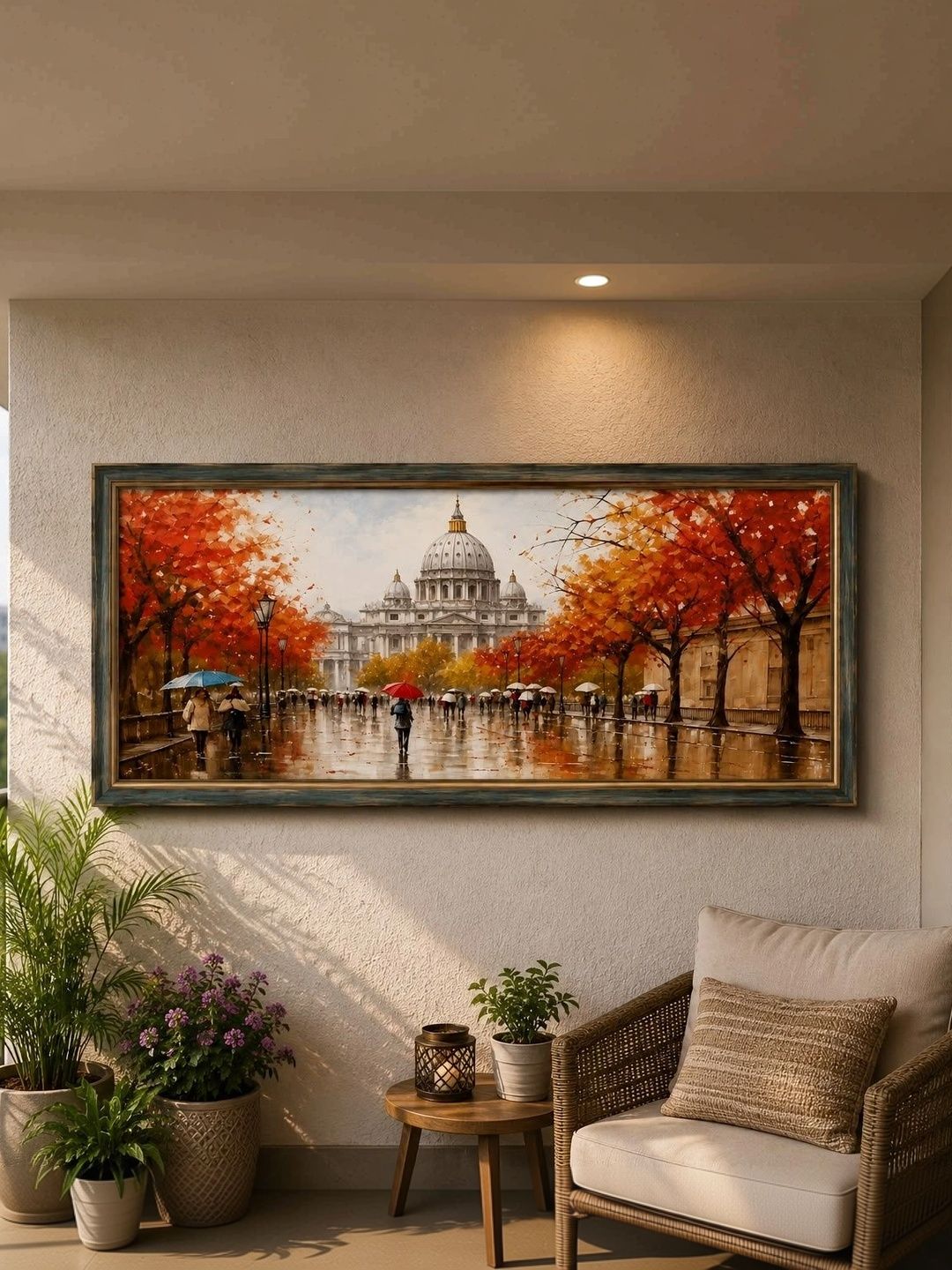 SANJHI KALAKRITI Multicoloured MDF Wall Paintings-picture-40
