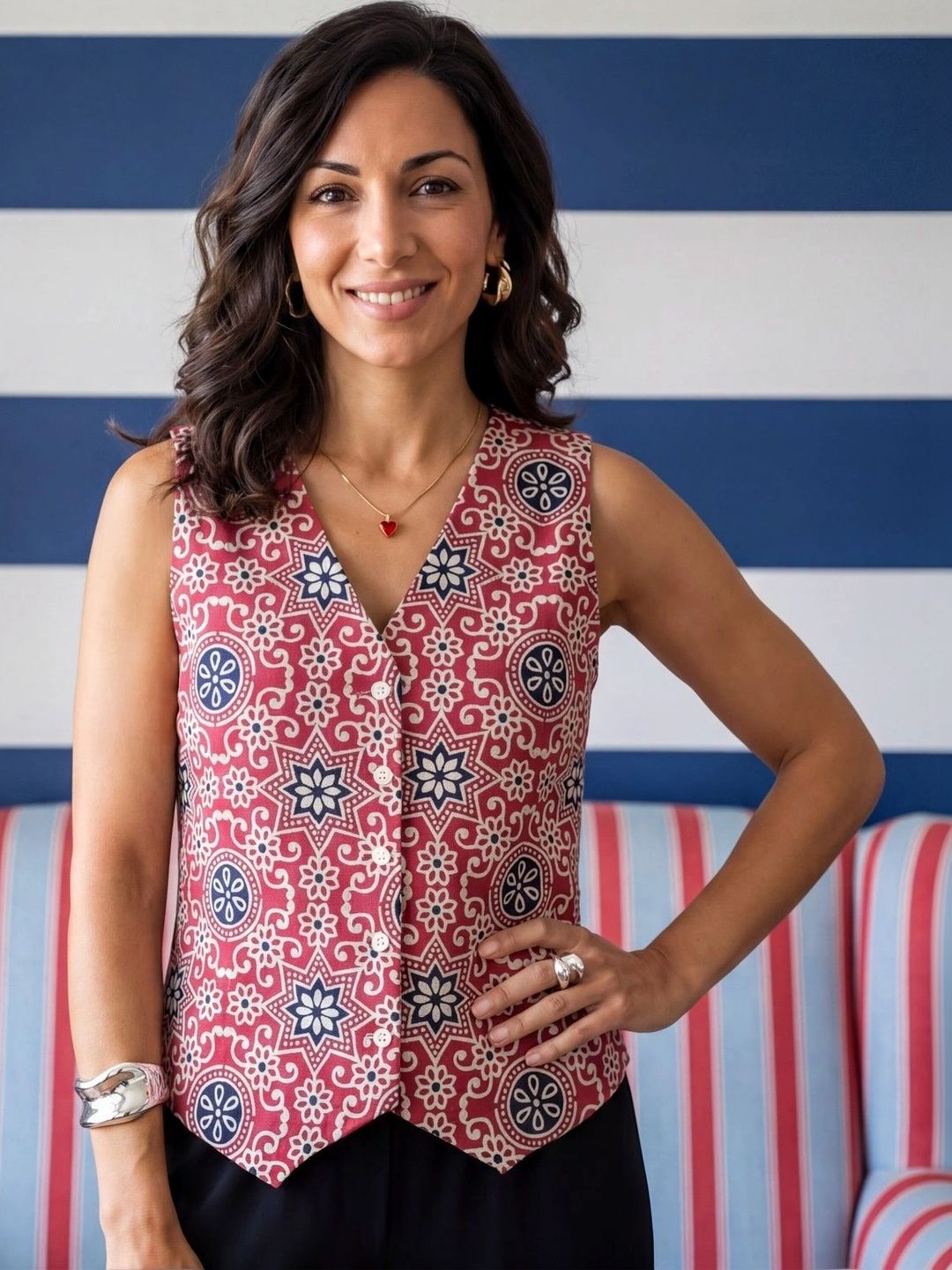 KALAMIR Print Ethnic Top-picture-27