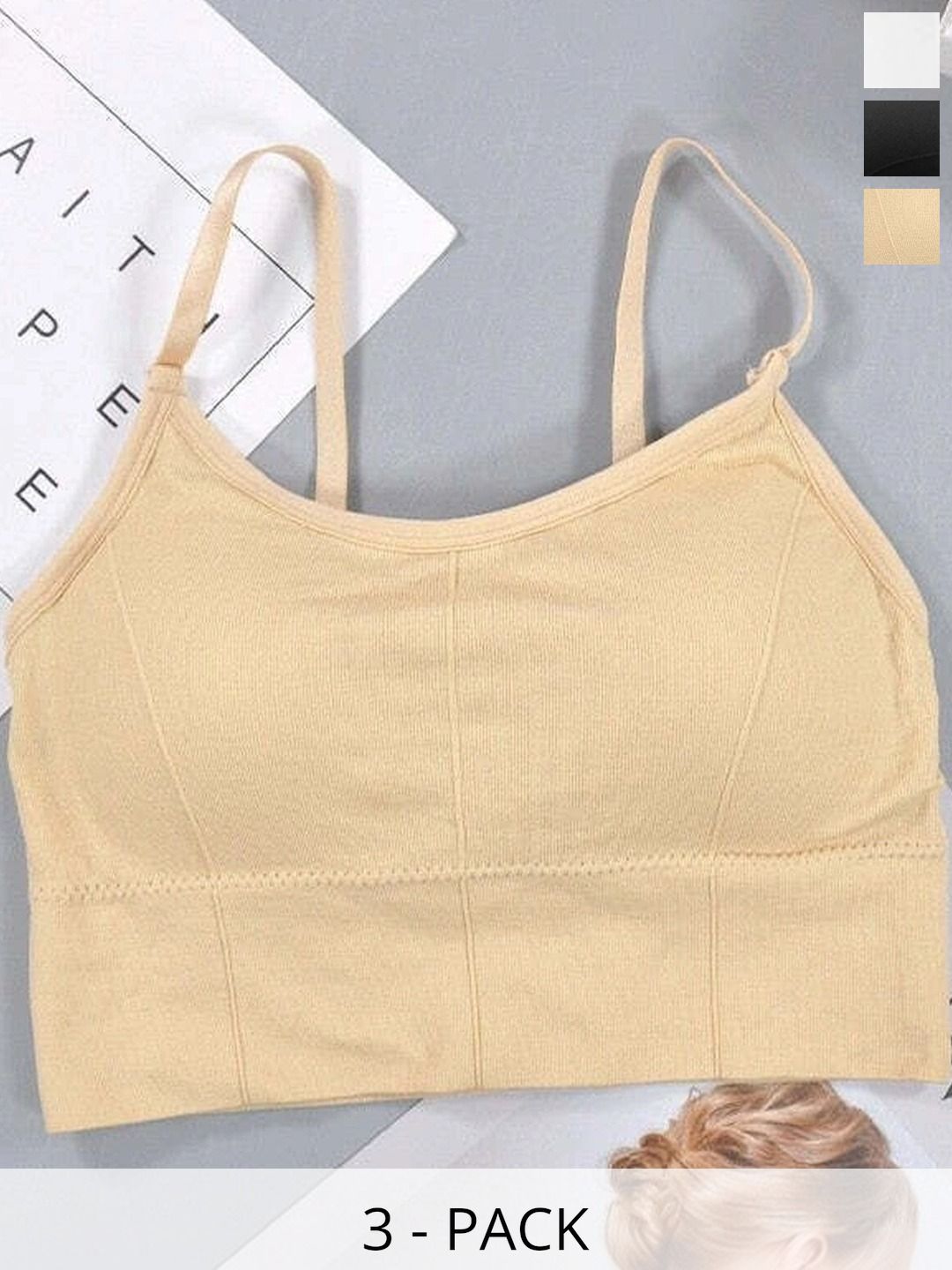 UNDER 1000 Bralette Bra Full Coverage Underwired Lightly Padded-picture-18