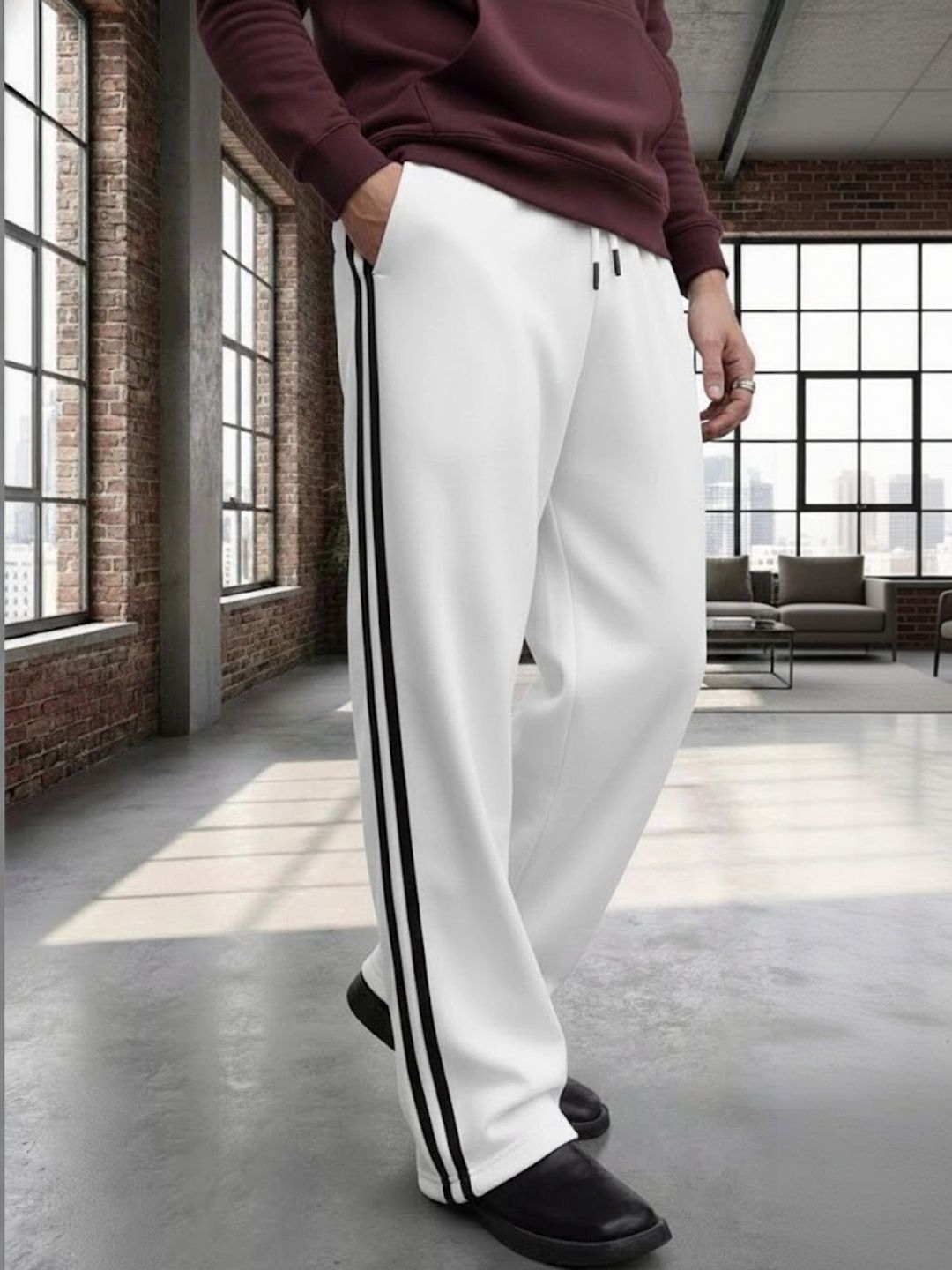 dockstreet Men Regular Fit Colourblocked Joggers-picture-38