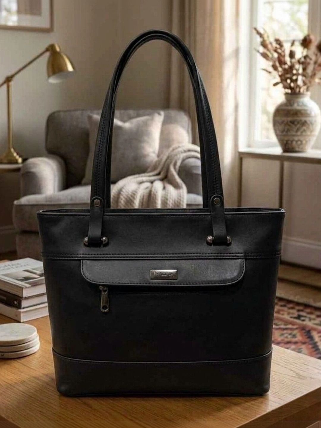 TURBOMAX PU Structured Tote Bag-picture-40