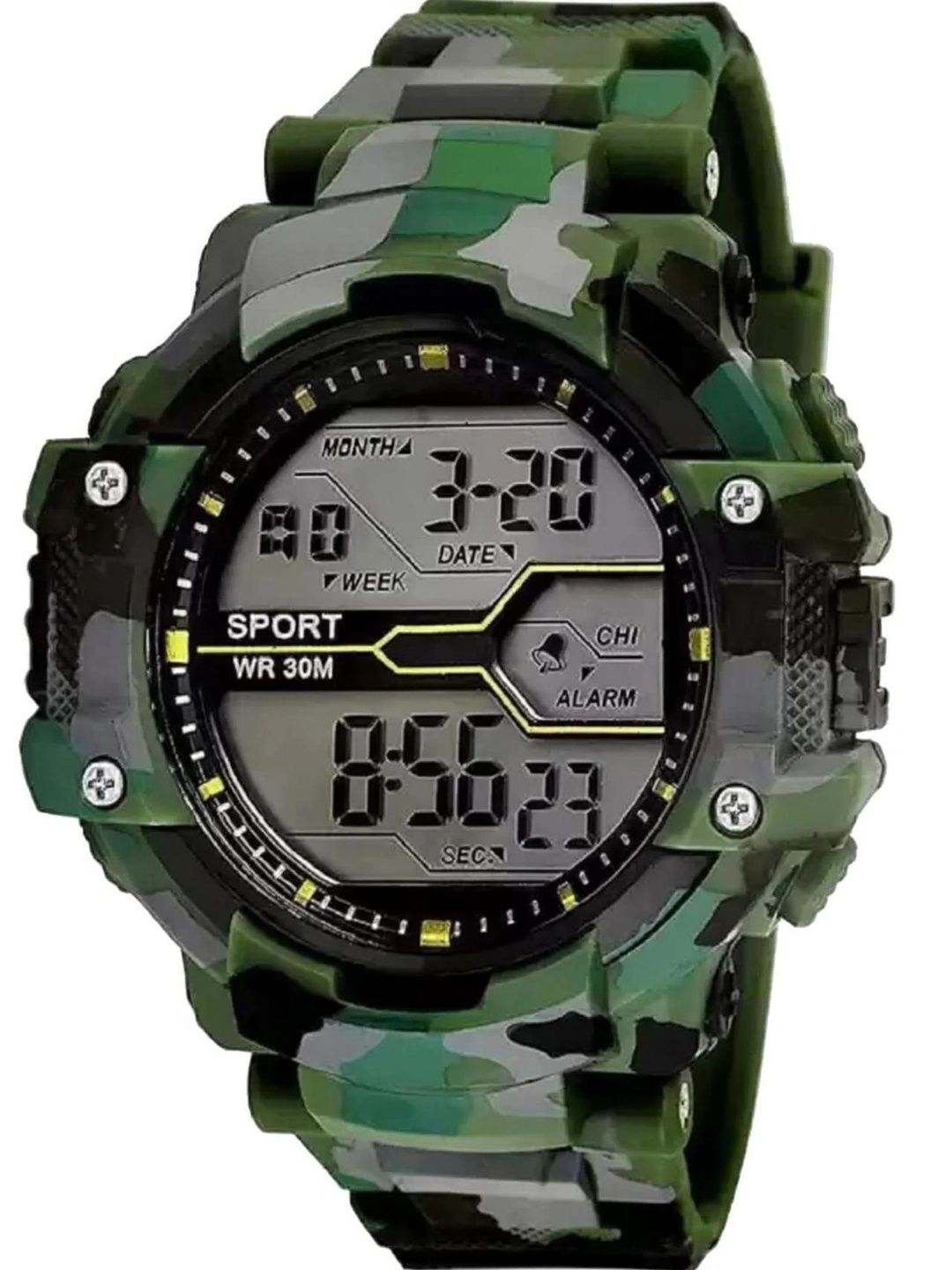 TREX Boys Brass Dial & Straps Digital Stopwatch Watch CH_012_F-picture-31