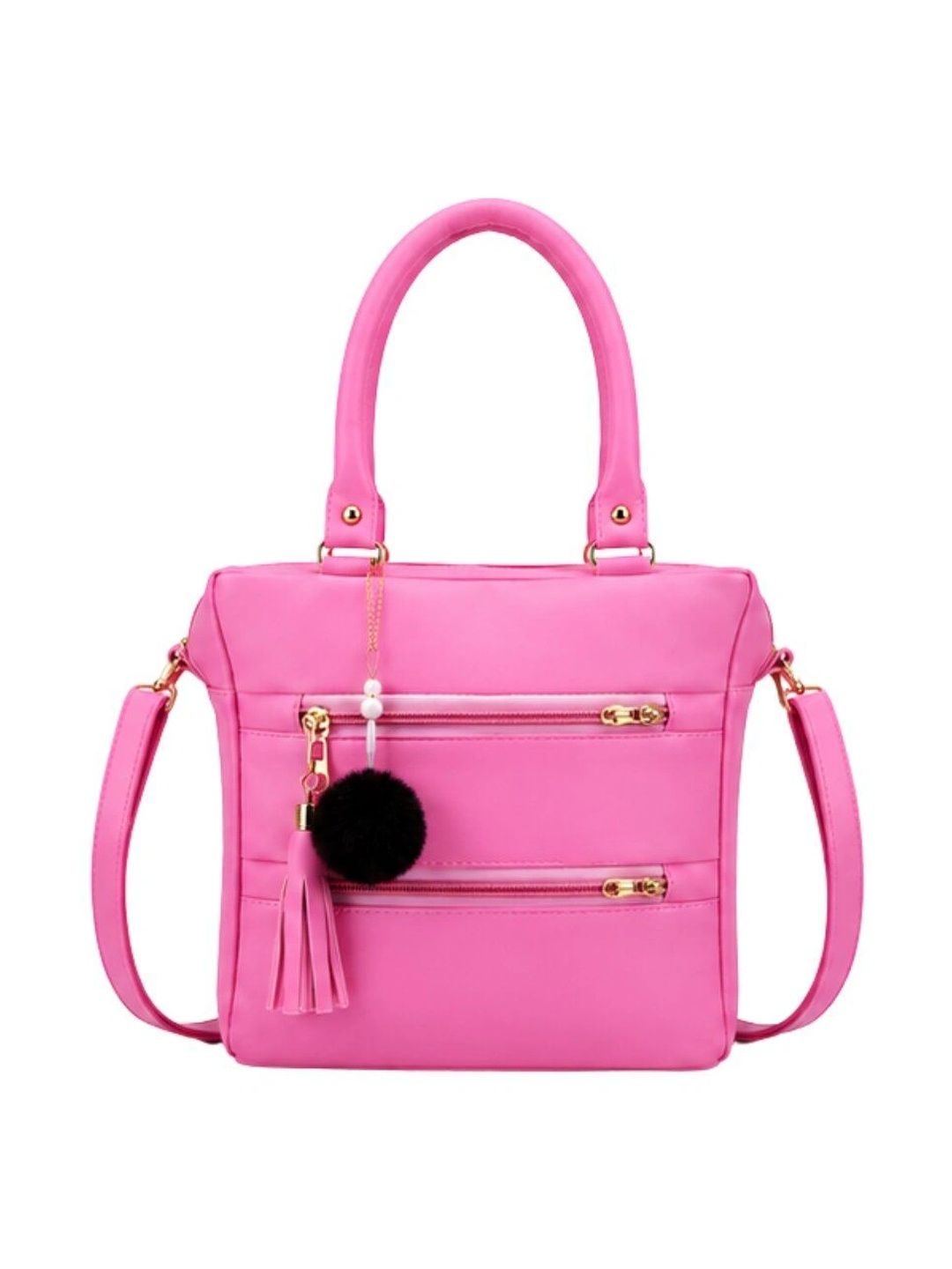 TURBOMAX PU Handheld Bag with Tasselled-picture-27