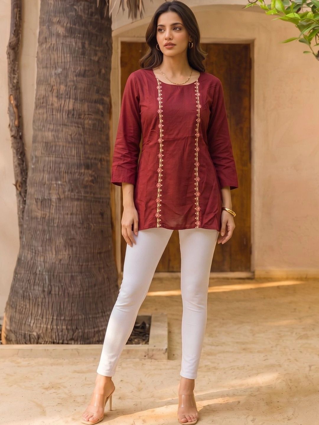 Rangita Embroidered Thread Work Thread Work Kurti-picture-16