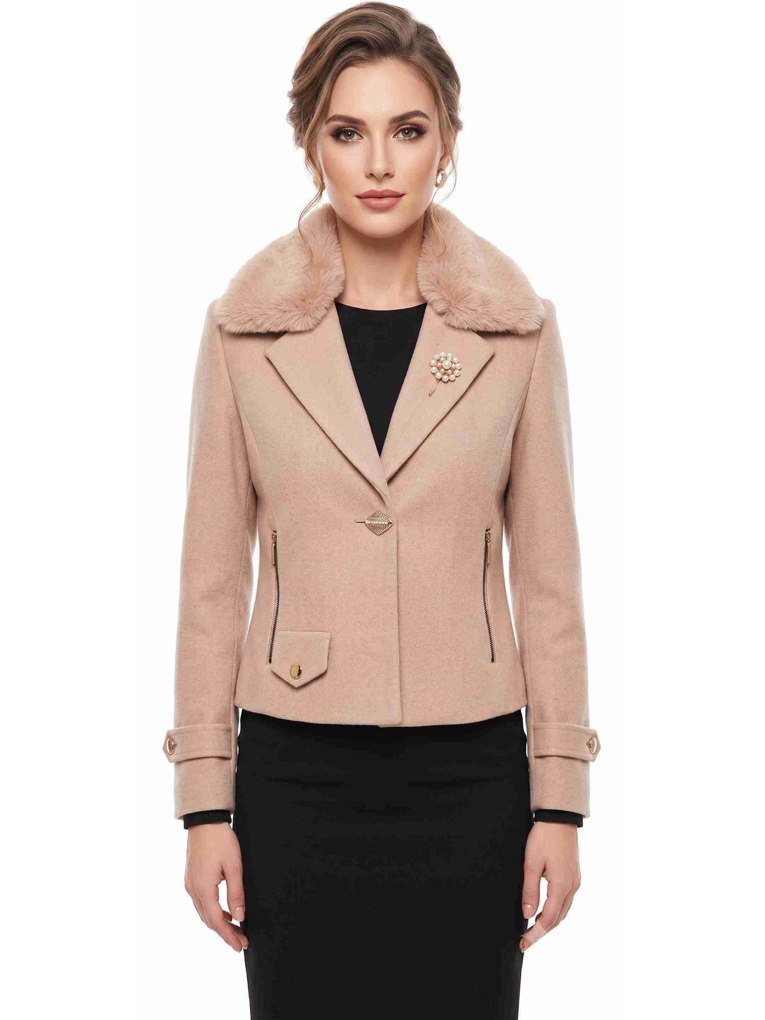 LuvyDuvy Notched Lapel Single-Breasted Party Blazers-picture-47