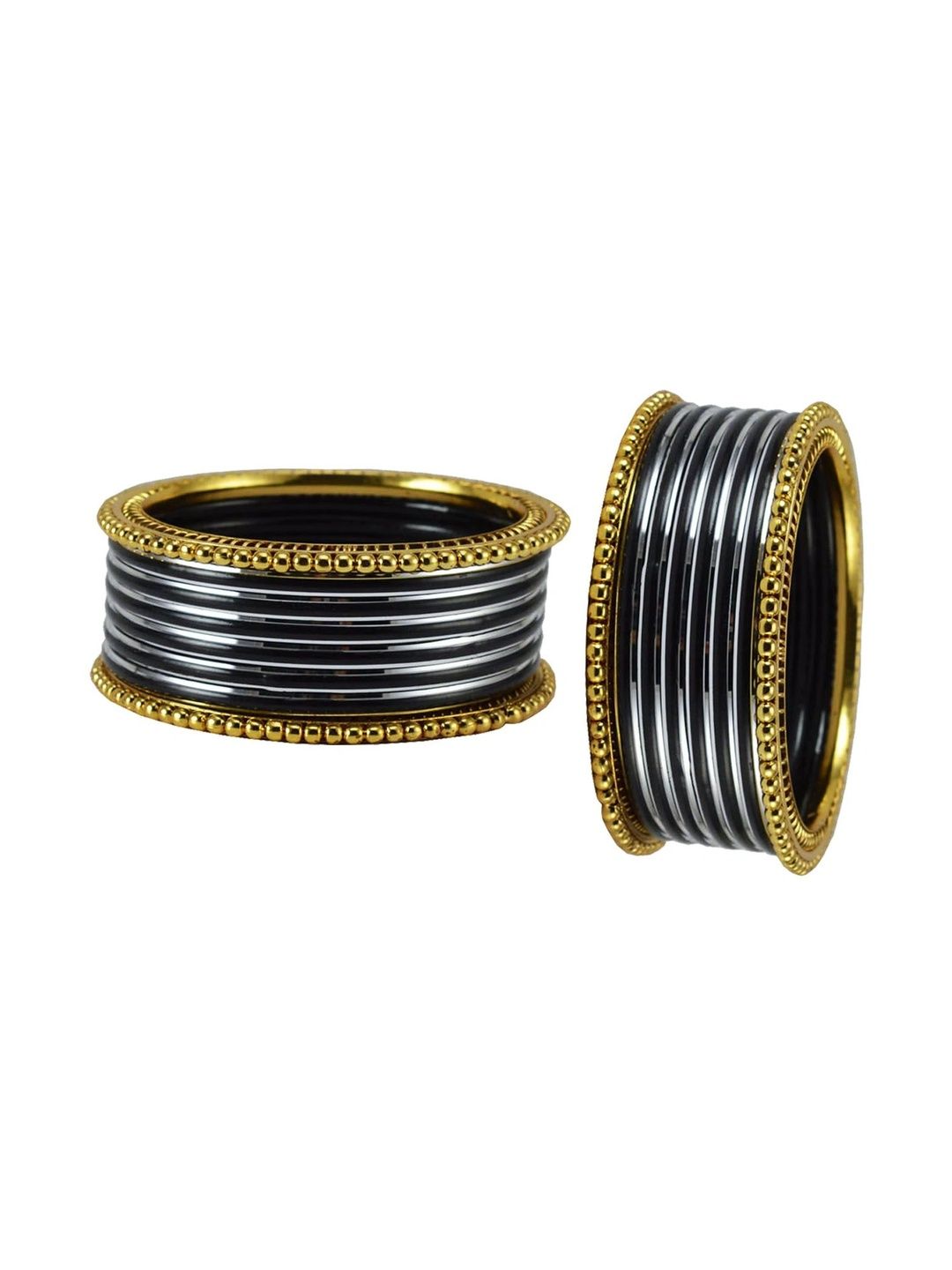 MAYA FASHION Stone Studded & Beaded Bangle-picture-43