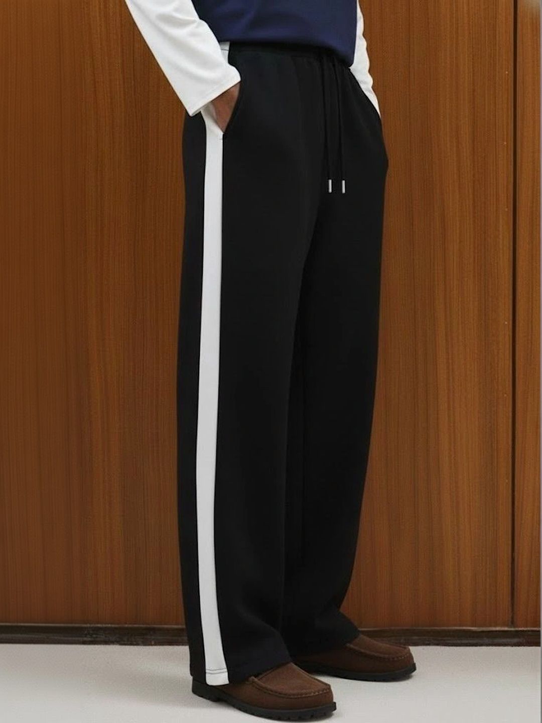 IRONDYE Men Regular Fit Colourblocked Training Track Pants-picture-41