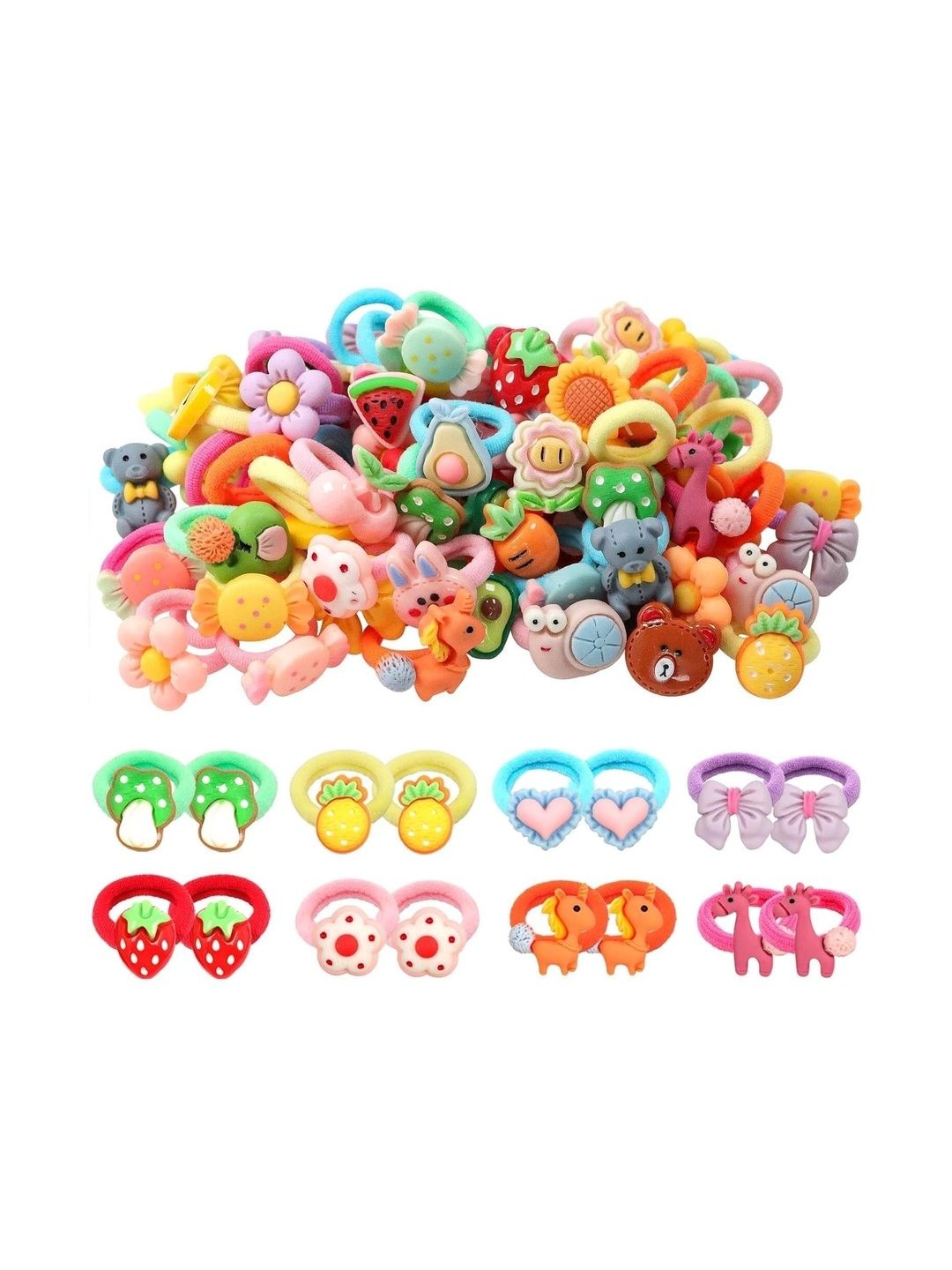 TorontoCN Women Embellished Ponytail Holders-picture-38
