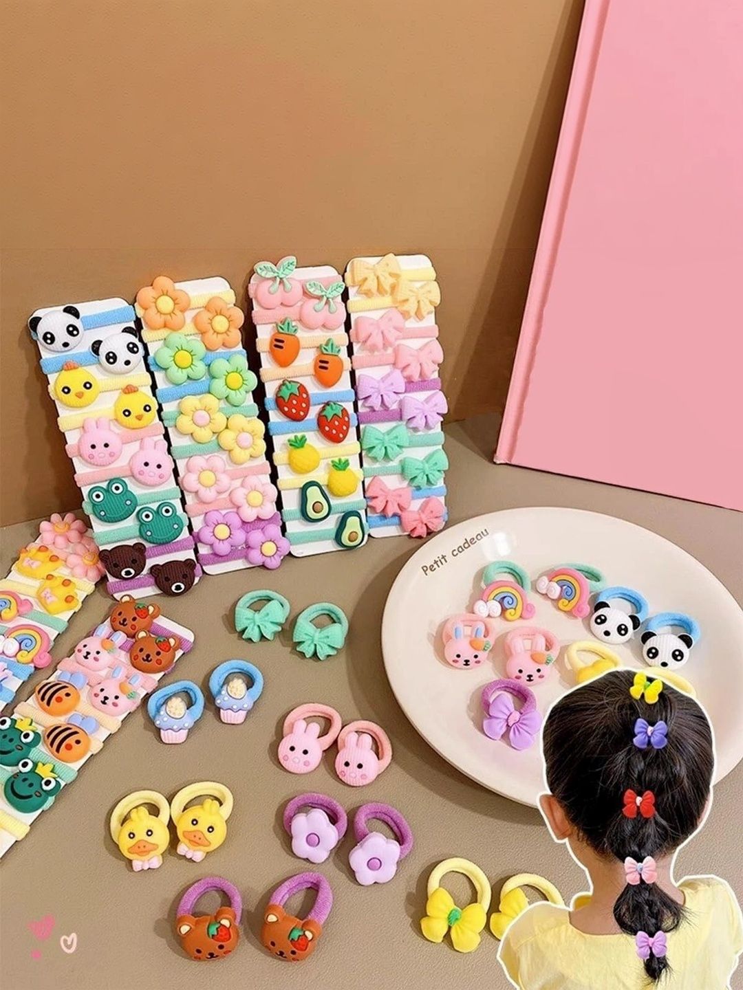 TorontoCN Women Embellished Ponytail Holders-picture-46