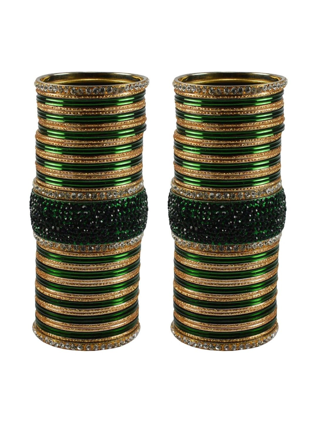 MAYA FASHION Stone Studded & Beaded Bangle-picture-29