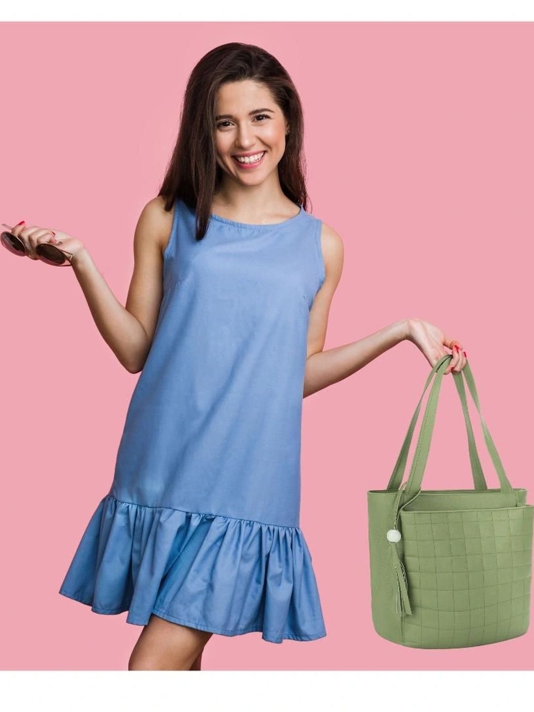 TURBOMAX PU Structured Tote Bag with Quilted-picture-18