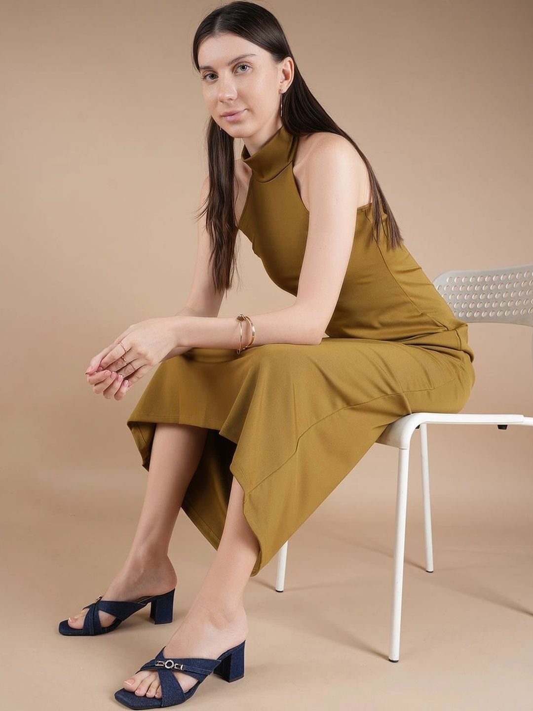 MOZAFIA Textured Block Mules-picture-32