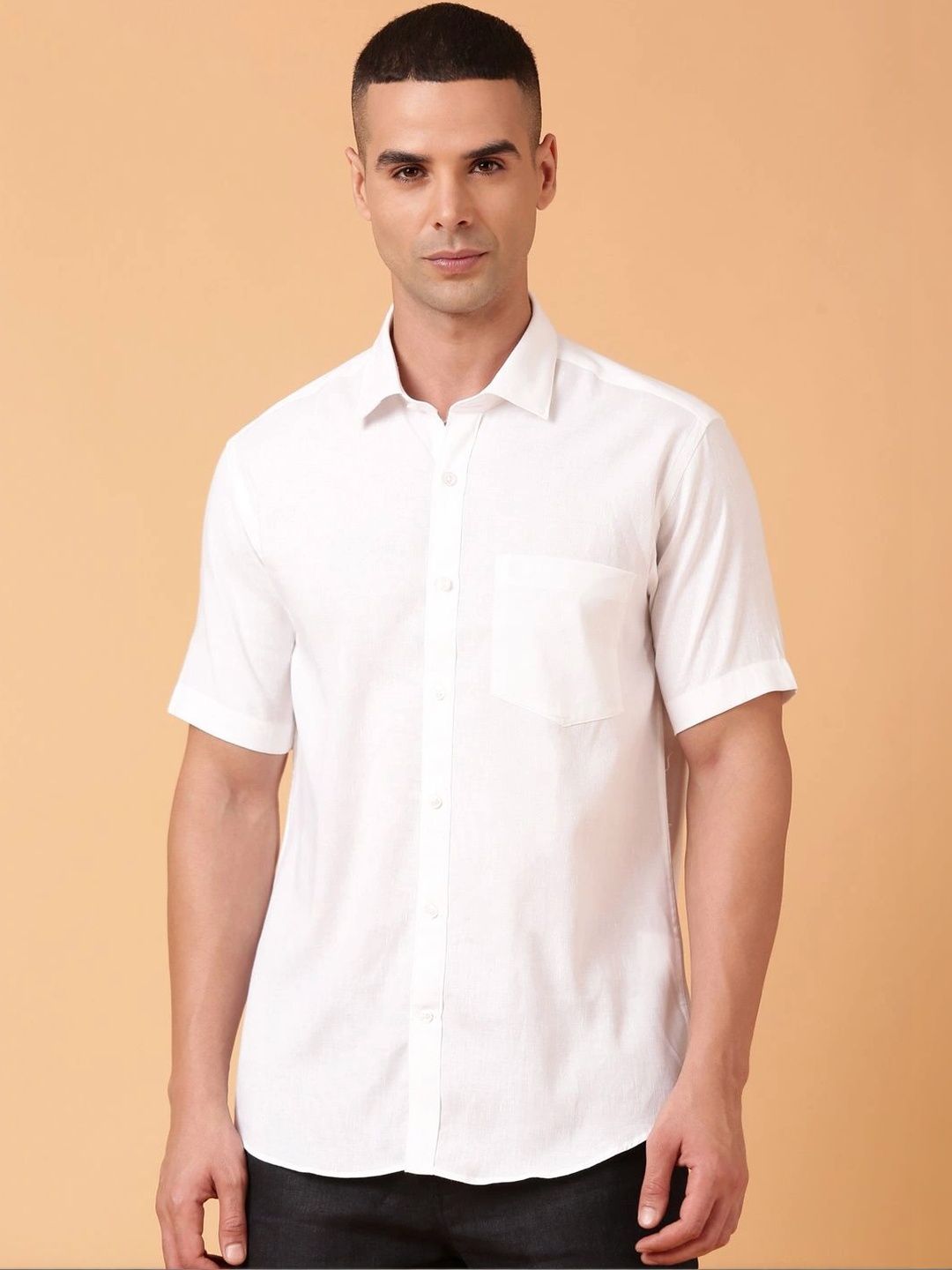 Linen Club Men Contemporary Casual Shirt-image-43