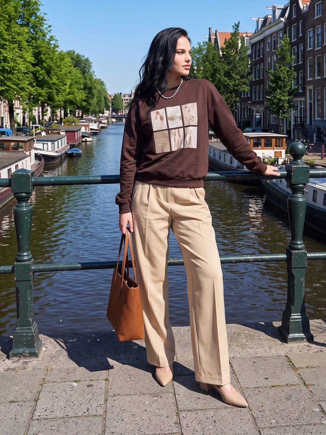 Suo Women Printed Sweatshirt-picture-51