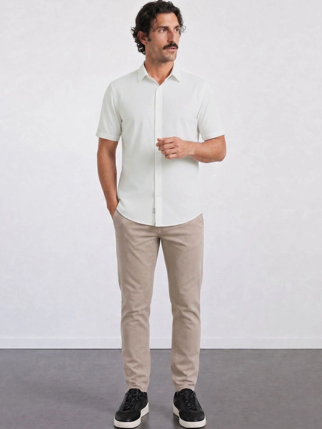 URBAN PERFORMANCE Men Slim Fit Casual Shirt-picture-22