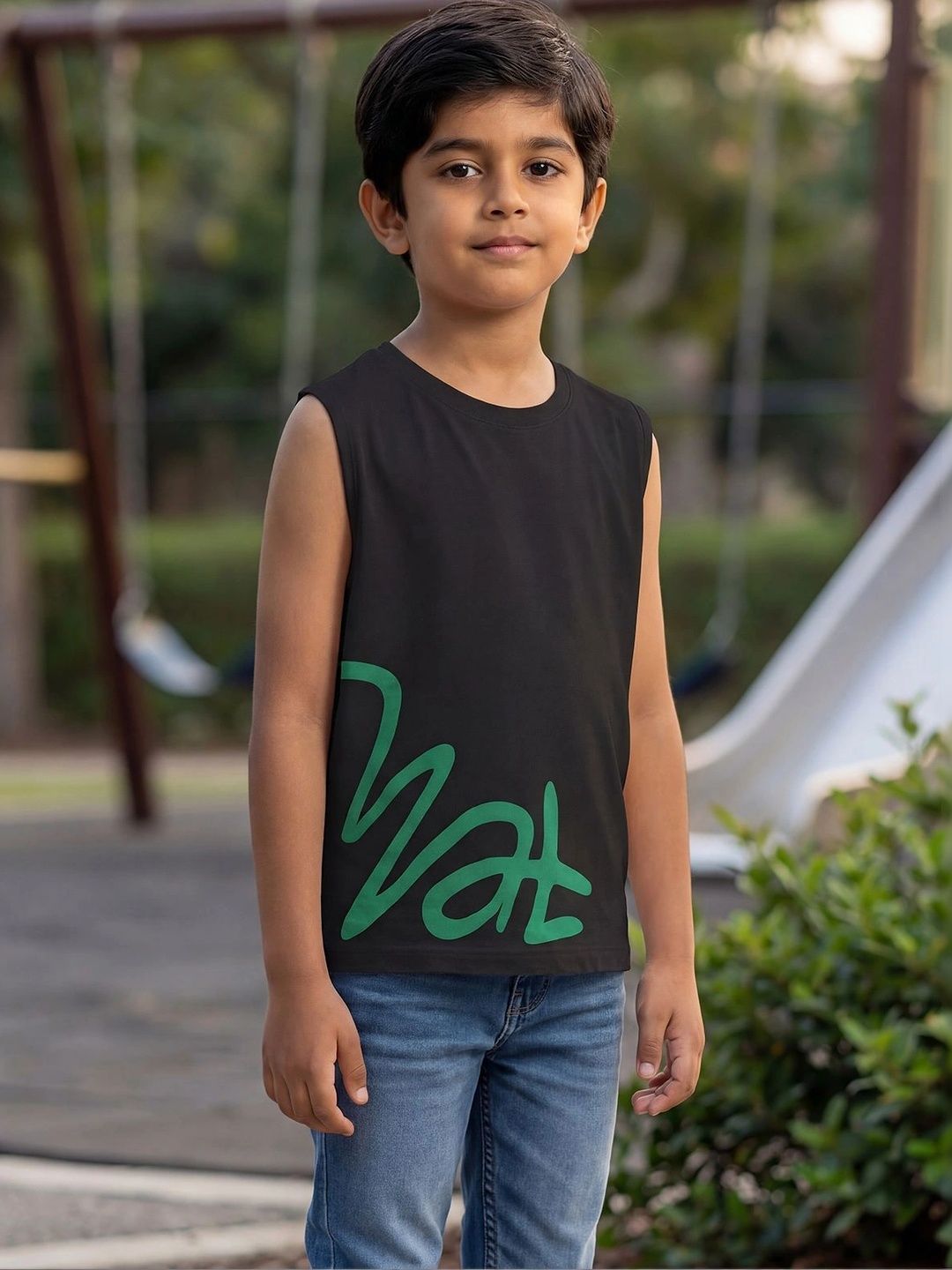 HELLCAT Boys Typography Printed T-shirt-picture-31