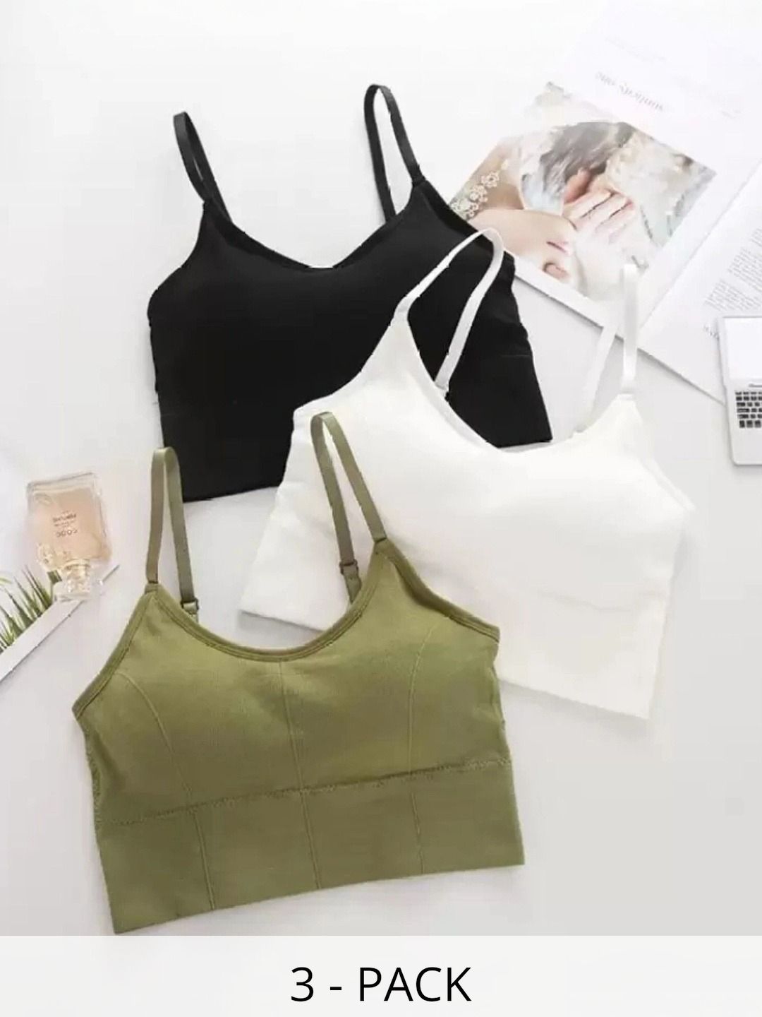 UNDER 1000 Bralette Bra Full Coverage Underwired Lightly Padded-picture-32