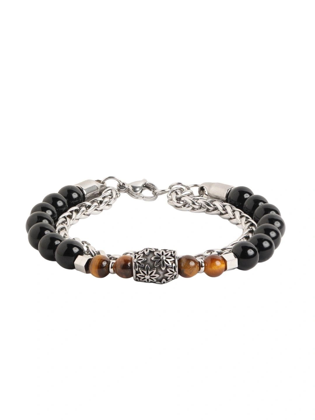 Carlton London Men Multistrand Bracelet-picture-30