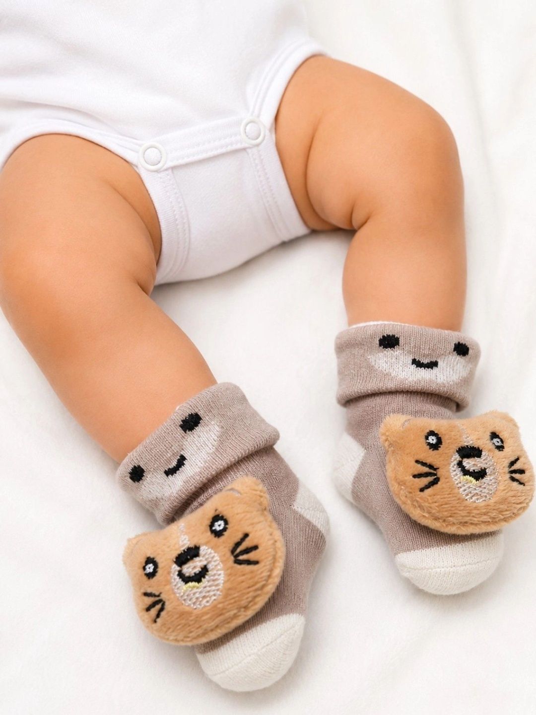 BAESD Unisex Kids Cotton Blend Patterned Ankle Length Socks-picture-24