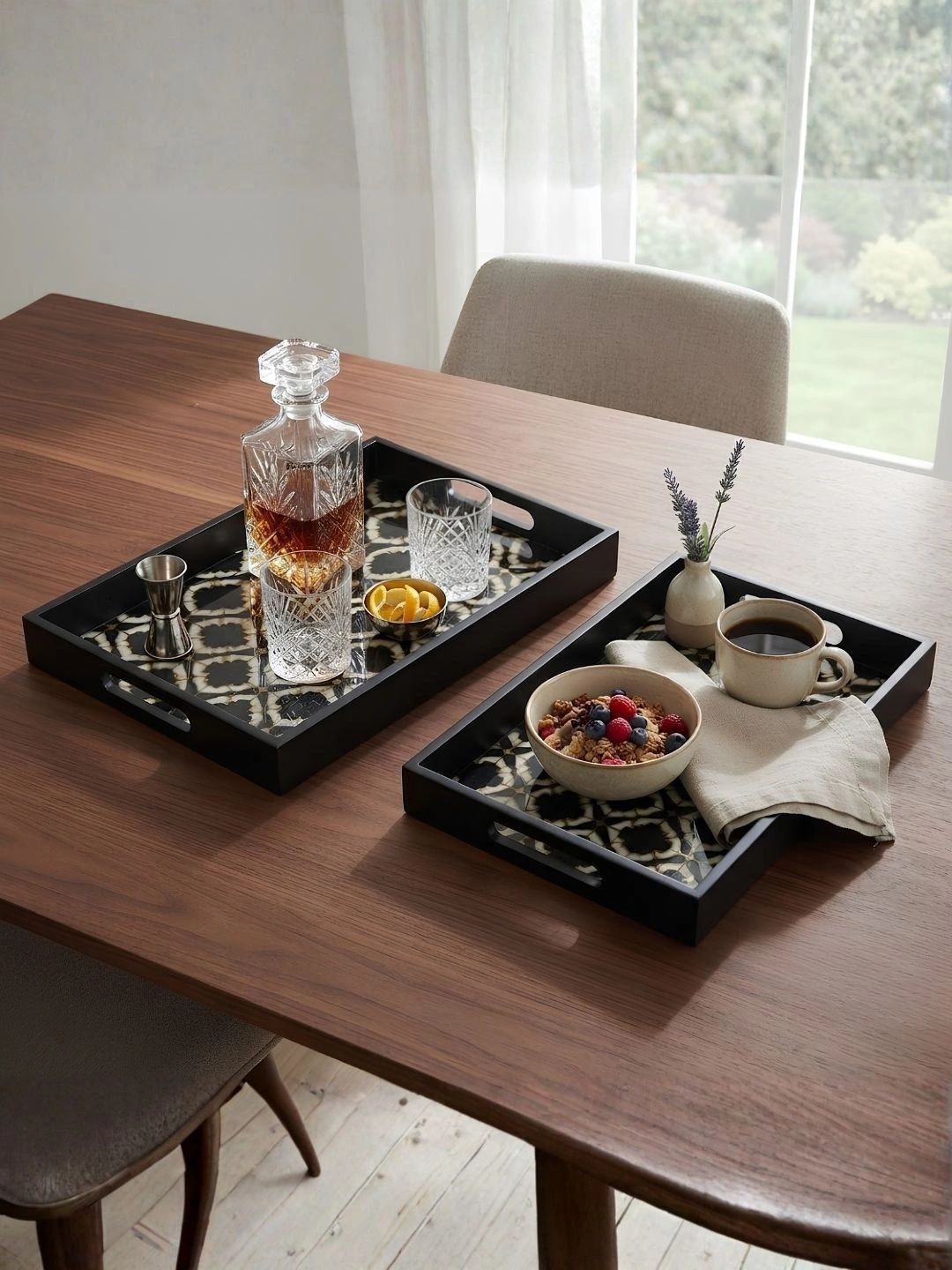 THE HOME CO. Black 2026 Wood Serving Tray-picture-30