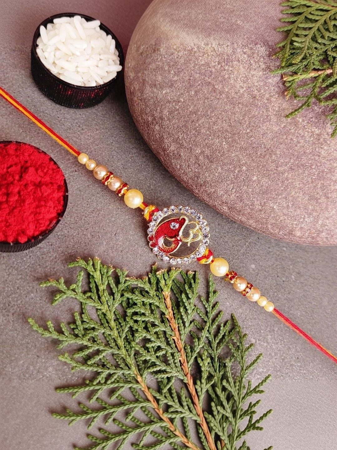 Sangria Thread Rakhi-picture-38
