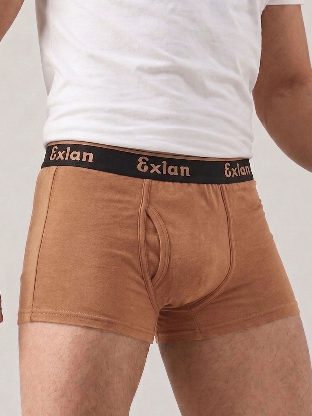Exlan Cotton Solid Trunks-picture-47