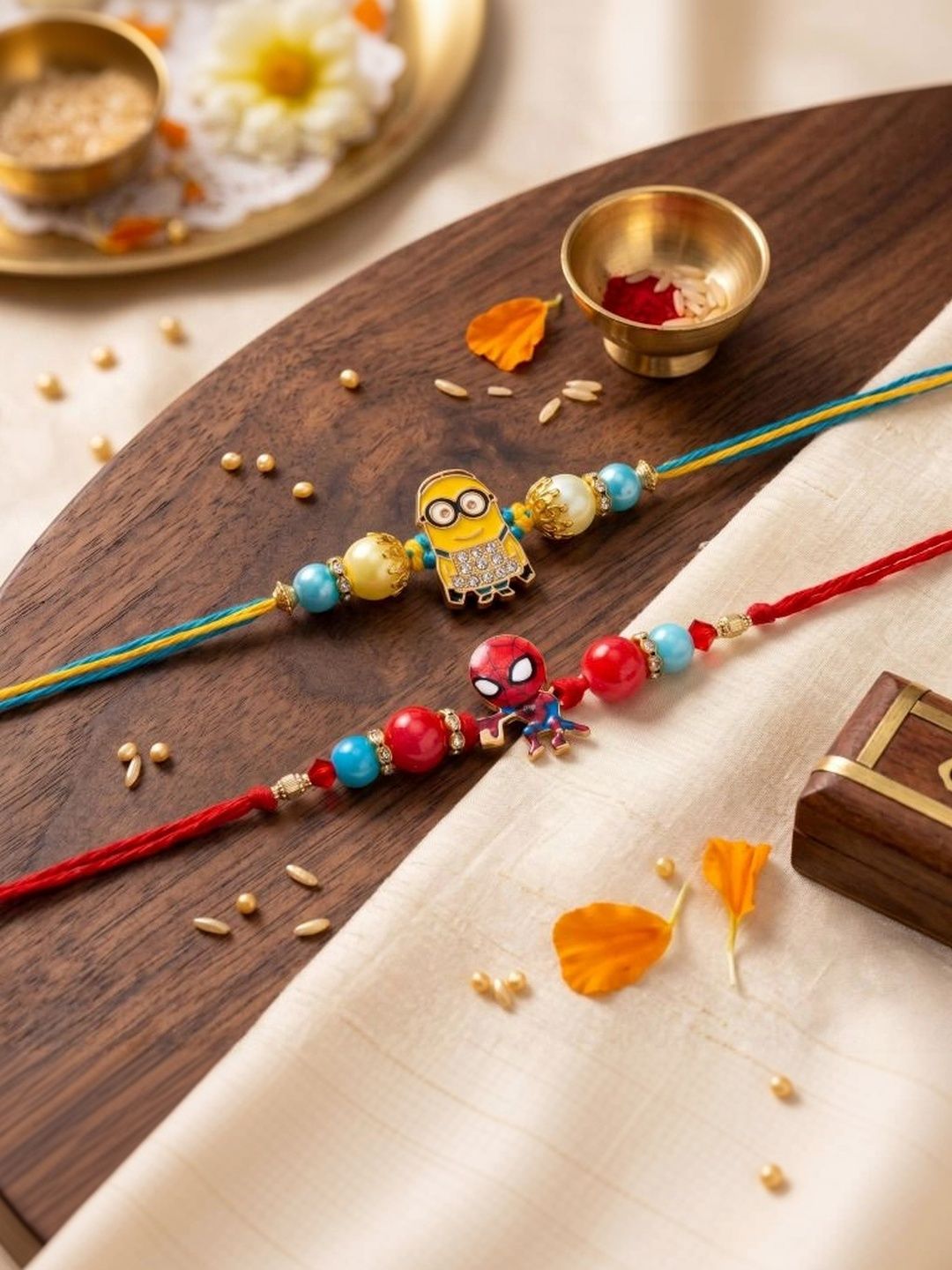 Tiny Shiny Thread Rakhi-picture-21