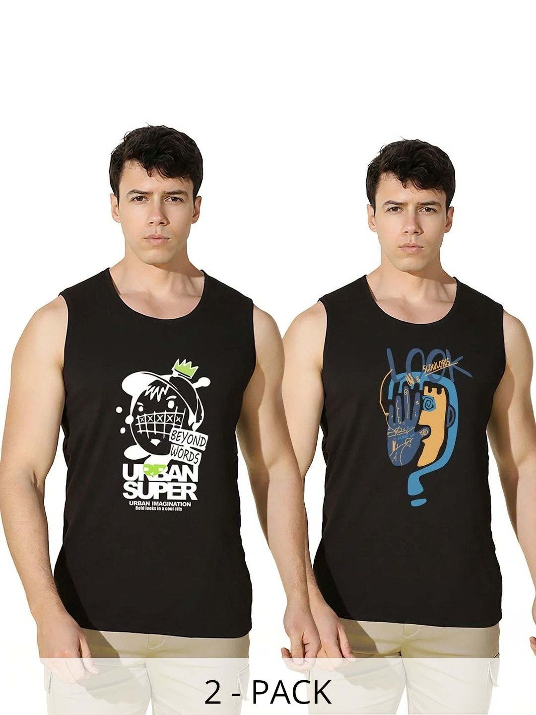 SLOWLORIS Men 2 Printed T-shirt-picture-8
