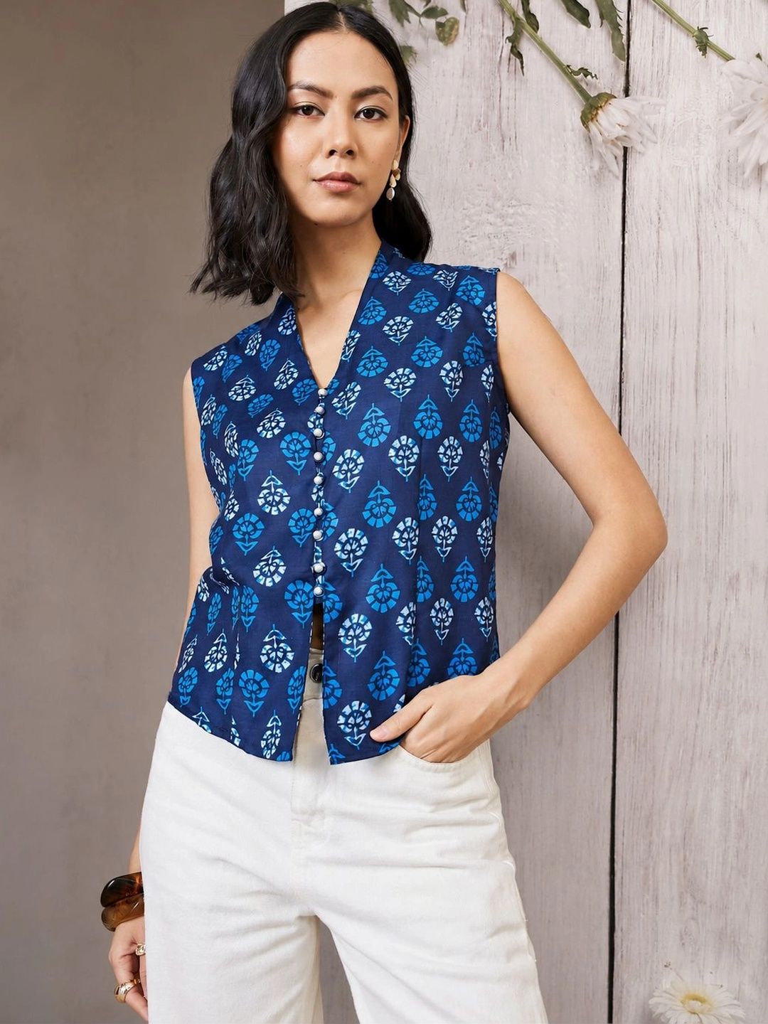 Anouk Print Ethnic Top-picture-56