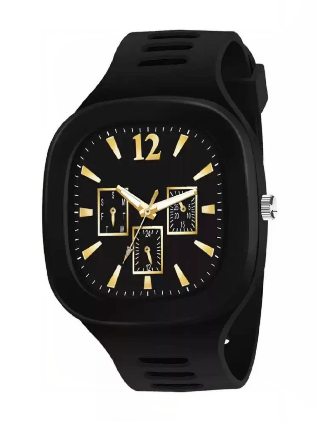 TREX Boys Brass Dial & Straps Analogue Watch Miller_Black_FE-picture-27