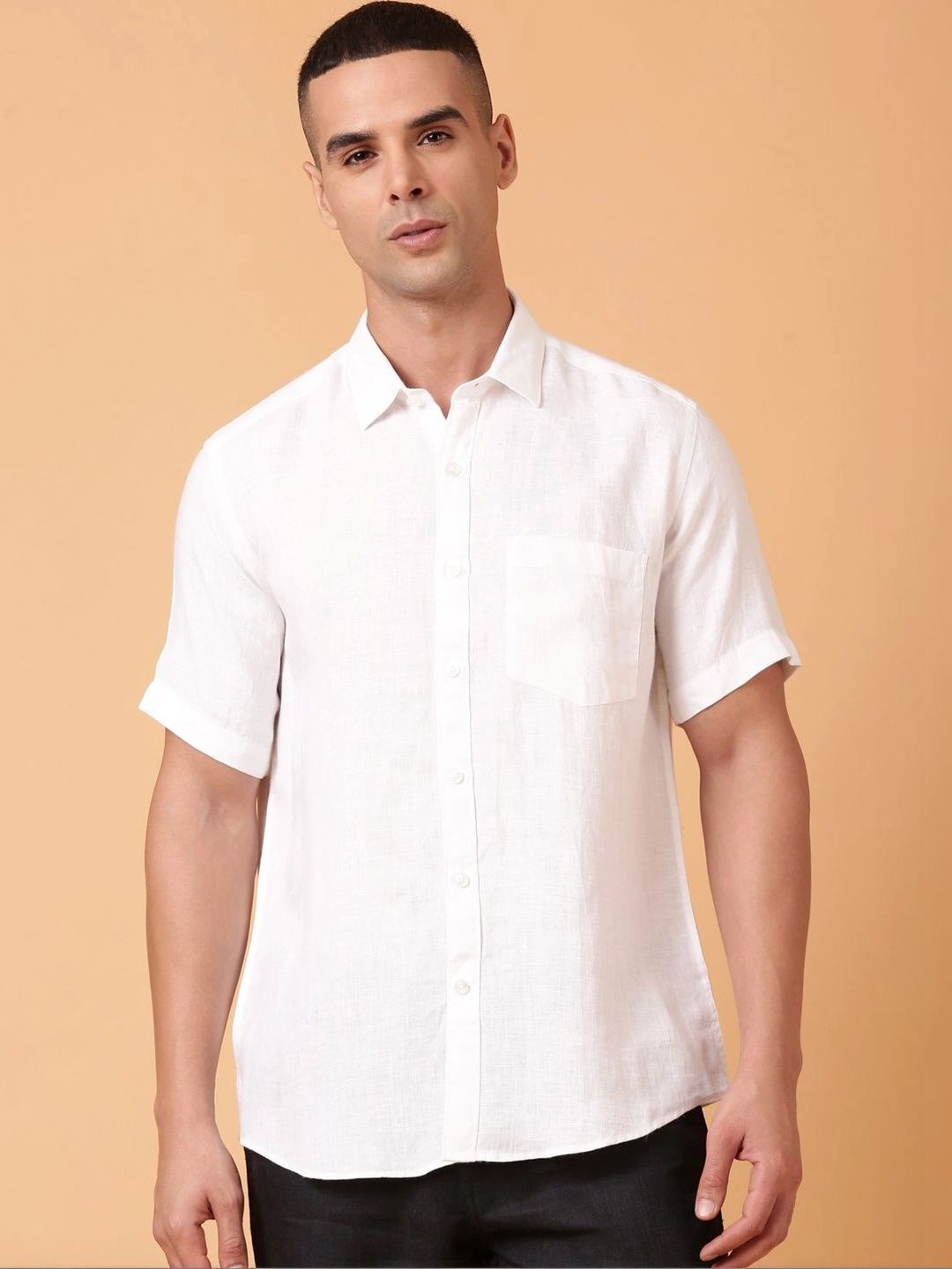 Linen Club Men Contemporary Casual Shirt-image-41
