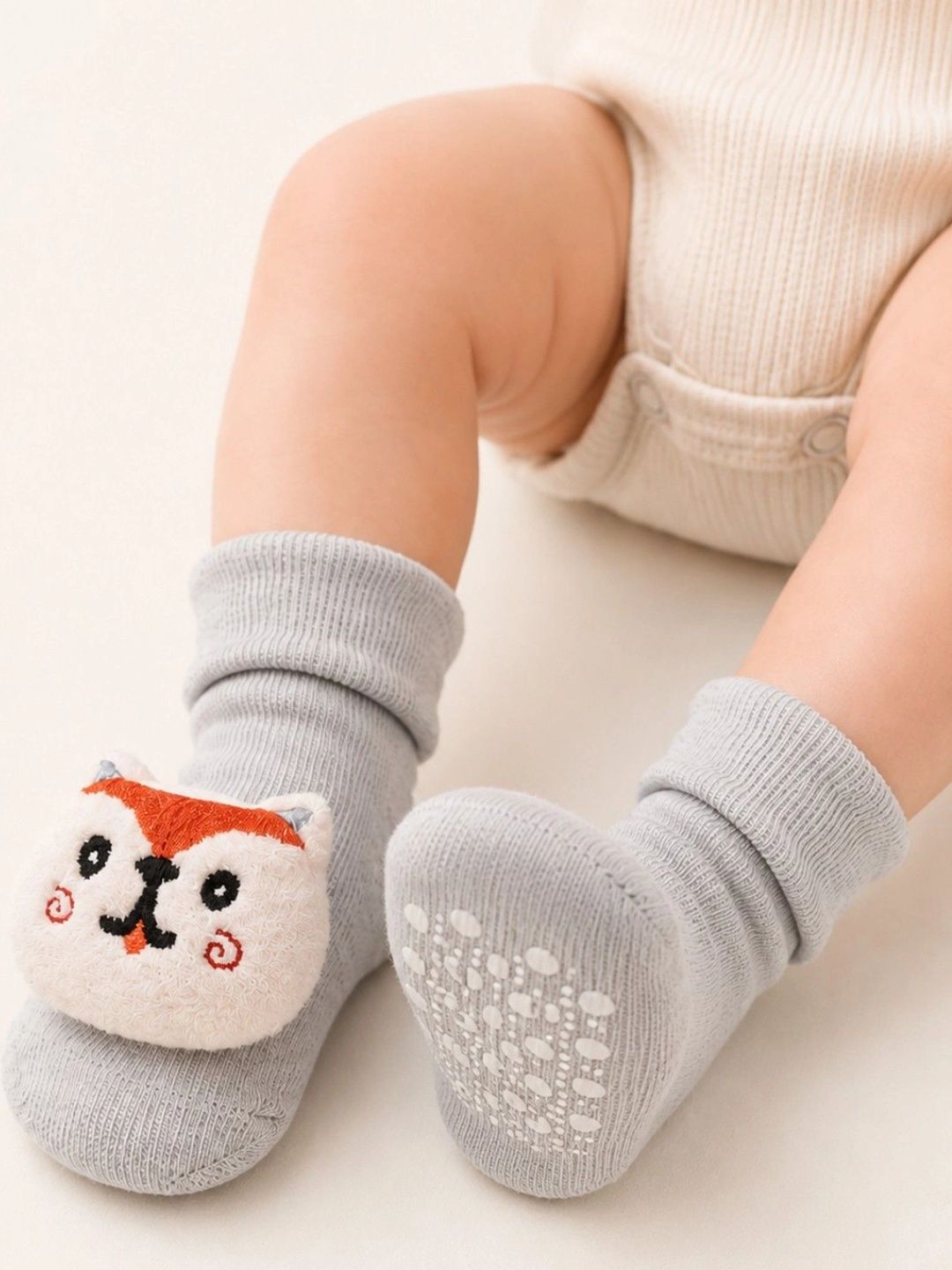 BAESD Unisex Kids Cotton Blend Patterned Above Ankle Socks-picture-36