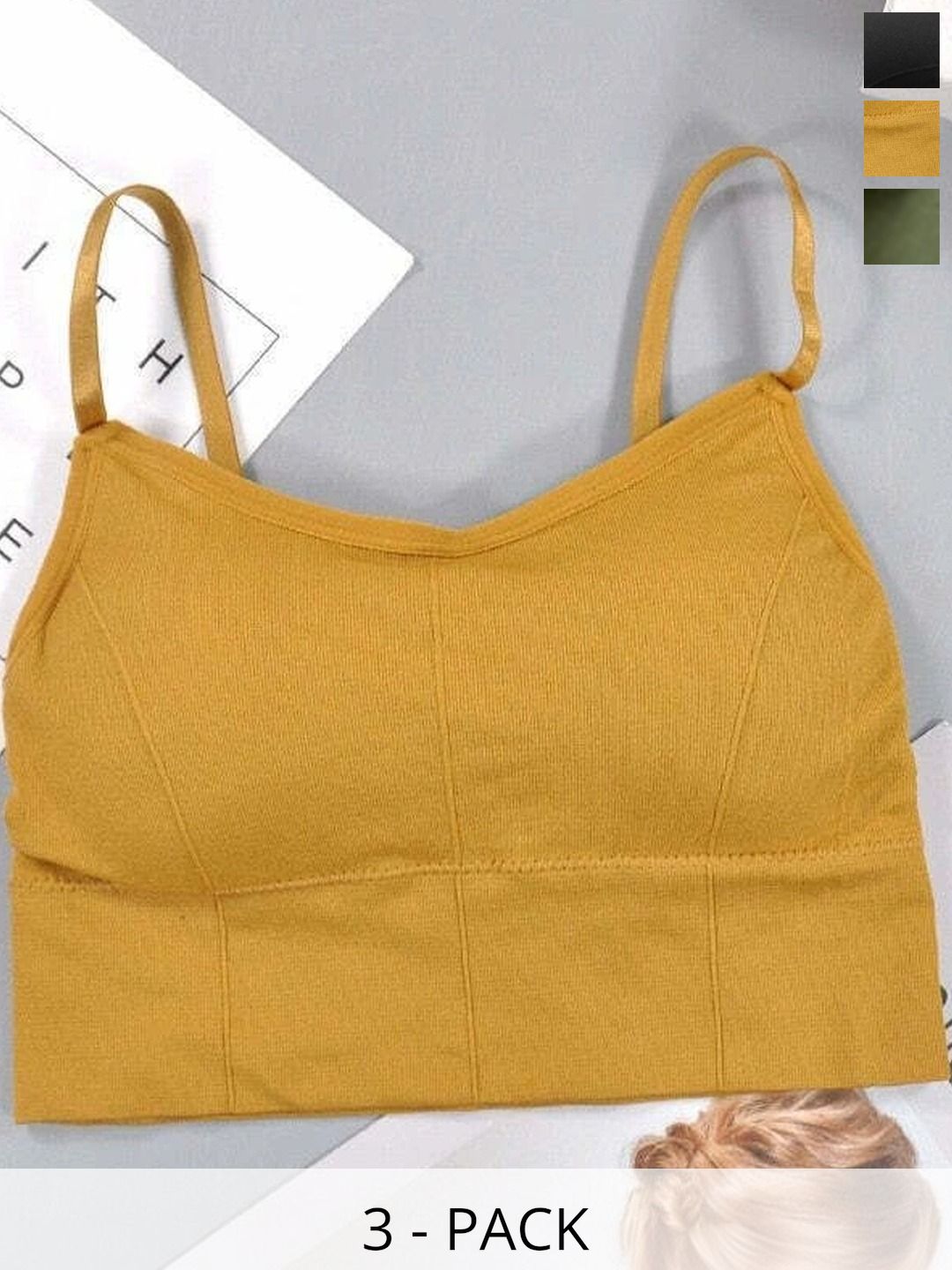 UNDER 1000 Bralette Bra Full Coverage Underwired Lightly Padded-picture-24