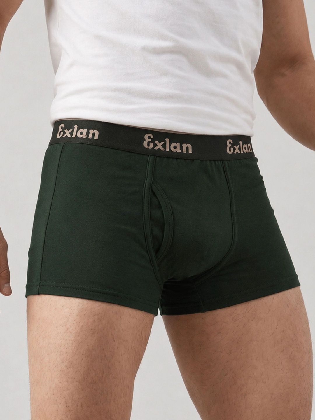 Exlan Cotton Solid Trunks-picture-44