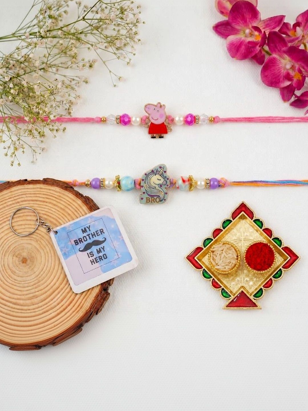 Tiny Shiny Thread Rakhi-picture-42