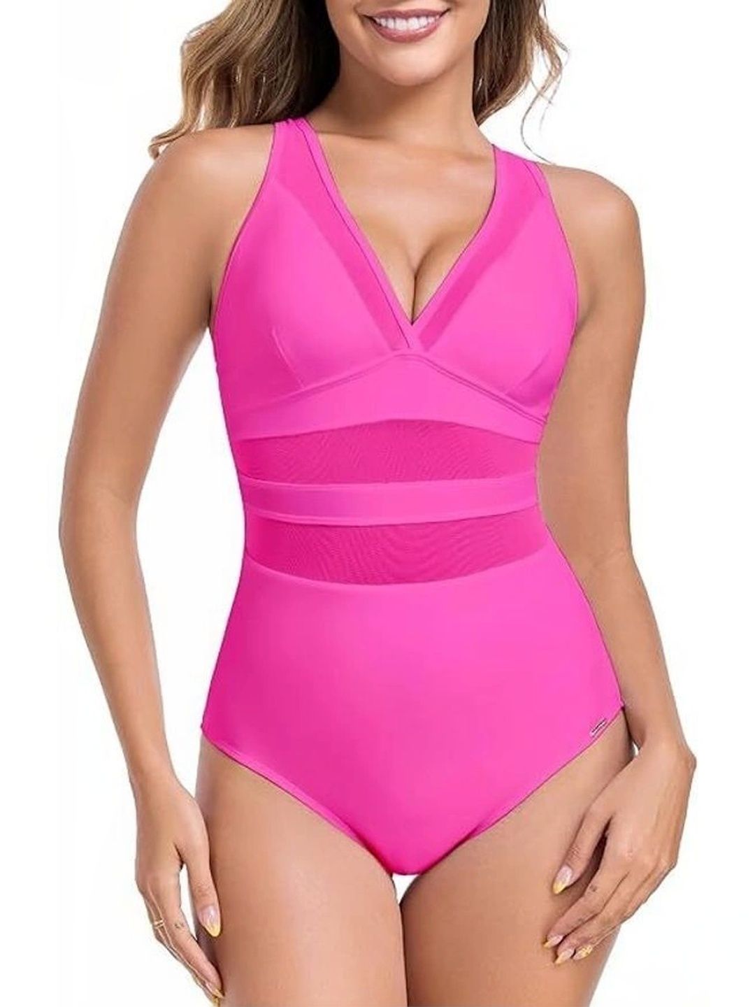 Lyca Era Sleeveless Stretchable Body-Hugging Swimming Bodysuit-picture-24
