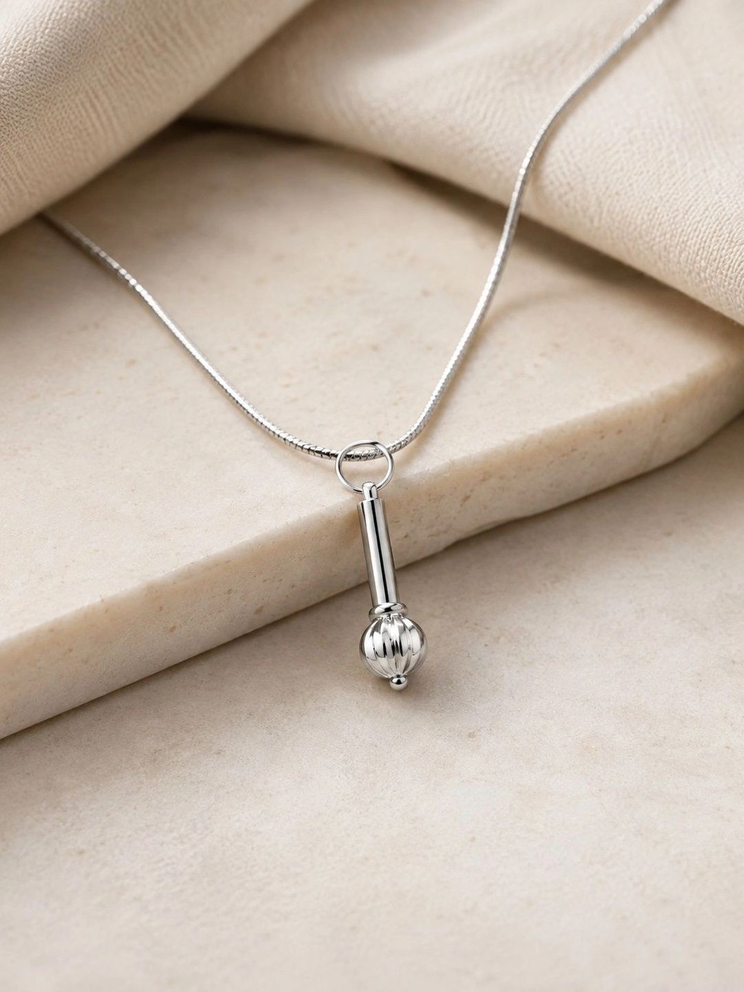VAMA Men Silver-Plated Necklace-picture-49
