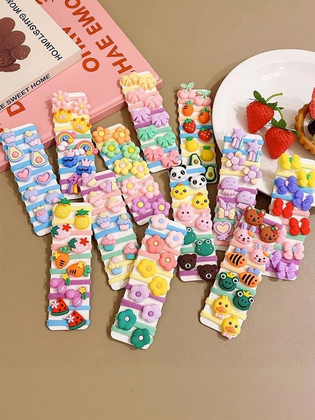 TorontoCN Women Embellished Ponytail Holders-picture-24