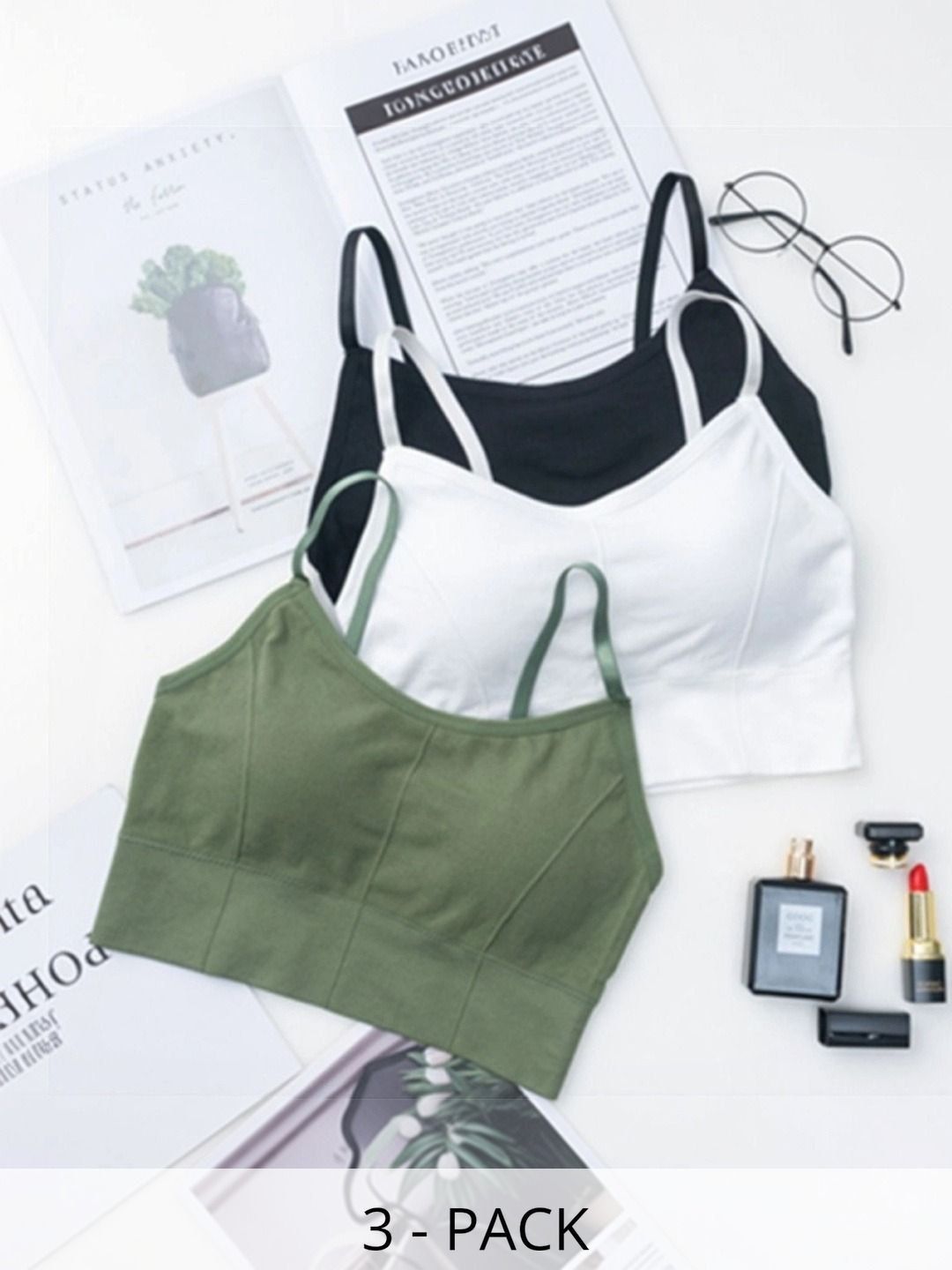 UNDER 1000 Bralette Bra Full Coverage Underwired Lightly Padded-image-16