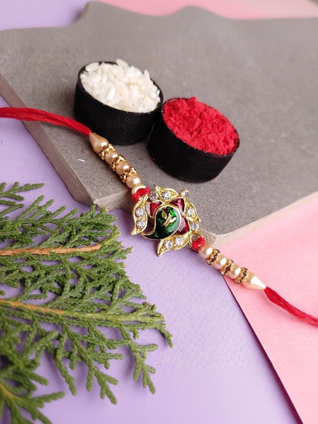 Sangria Thread Rakhi-picture-26