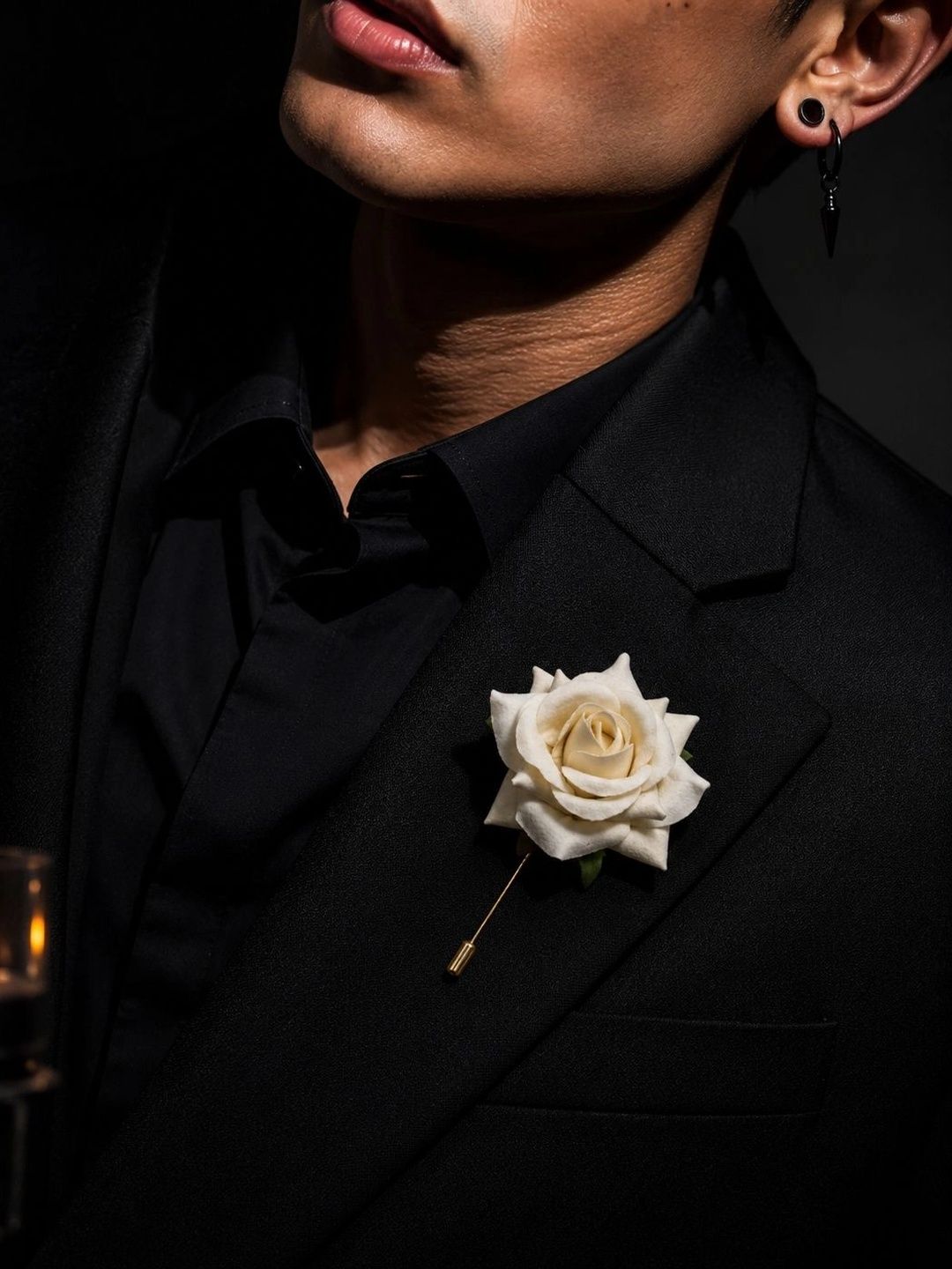 ZITTI Off White Plated Metal Lapel Pin Brooch-picture-37